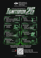 IGNITRRON'26 National Level Techno Management Fest Poster